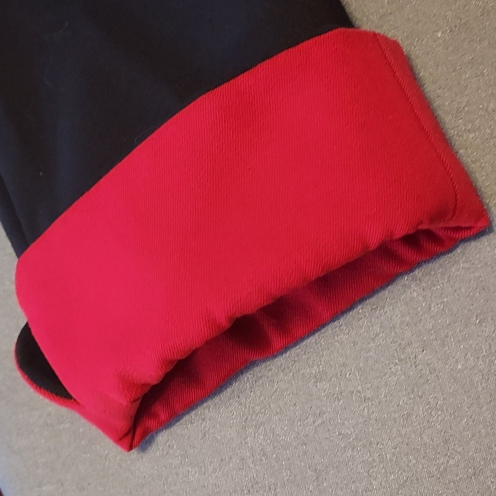 Escada Designer Suit Jacket Blazer Navy Red Size 34 Vintage - Picture 15 of 15